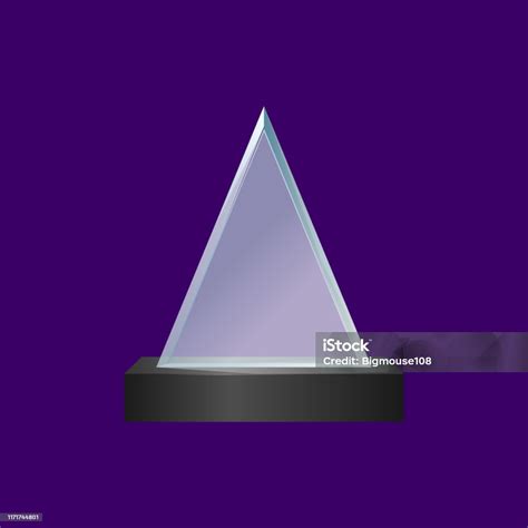 Realistic Detailed 3d Glass Cup Trophy Vector Stock Illustration - Download Image Now ...