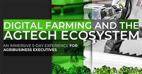 Digital Farming Agtech Ecosystem Silicon Valley Innovation Center