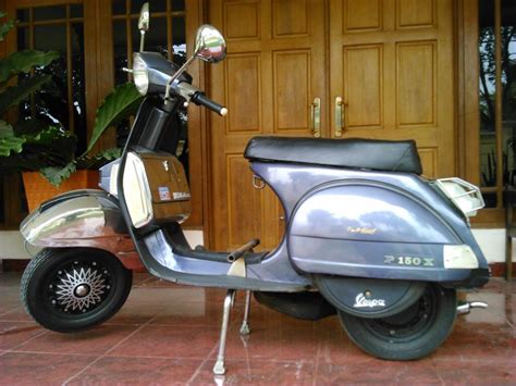 Terjual JUAL VESPA PX EXCLUSIVE THN 1987 Modif New Px MURAH MULUS