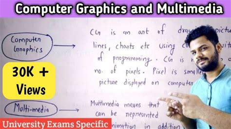 Introduction To Computer Graphics And Multimedia Lec 1 Interactive And Passive Computer