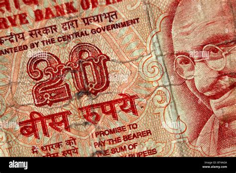 Indian Rupees Note Stock Photo Alamy