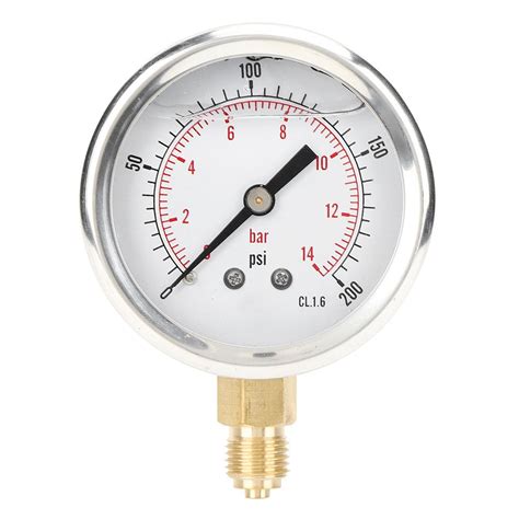 Buy TSPGG60414bar 1 4BSP Y60 Radial Pressure Gauge For Industry