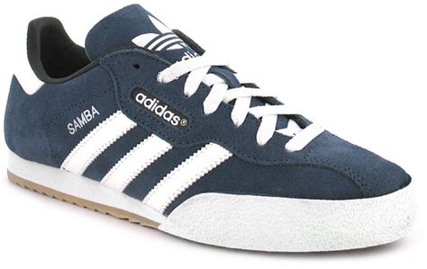 Adidas Originals Samba Super Navy Suedewhite Mens Trainers Wynsors