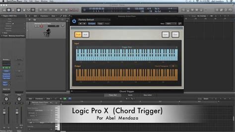 Chord Trigger Tutorial Logic Pro Xmainstage 3 Español Youtube