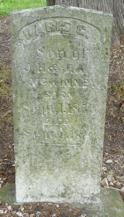 Paris George Mckinney Find A Grave Memorial