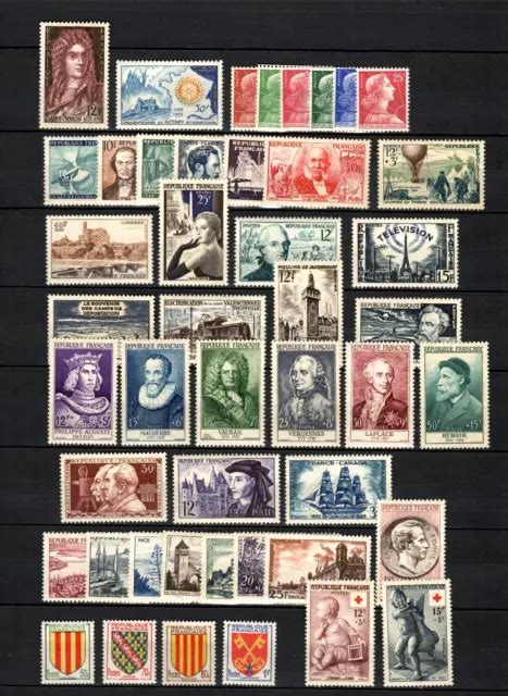 Timbres France Annee Complete Neuve Sans Charnieres Eur