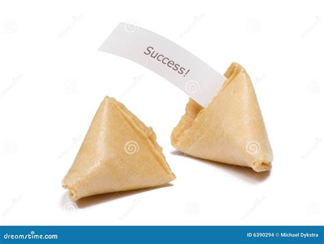 Fortune Cookies With Message Stock Images Image 6390294