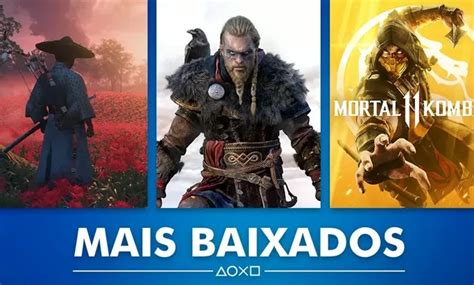 Sony Divulga A Lista Dos Jogos Mais Baixados Da Playstation Store De