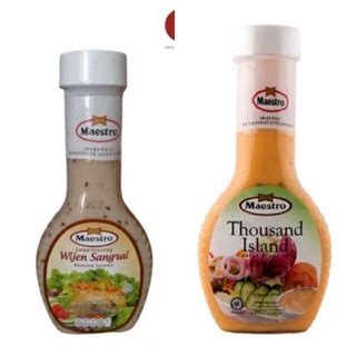 Jual Maestro Thousand Island Botol 237 Ml Dan Wijen Sangrai Roasted