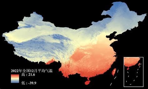 【数据分享】1901 2022年1km分辨率逐月平均气温栅格数据（全国分省免费获取） 哔哩哔哩