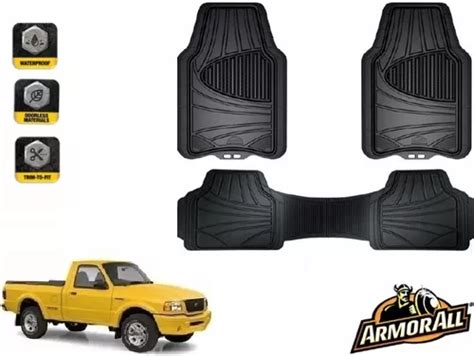 Kit Tapetes Negros Uso Rudo Ford Ranger 3 0l 98 03 Armor All Meses