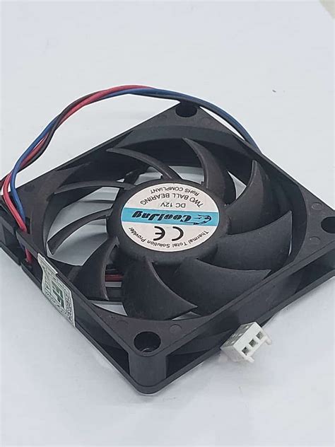 Cooler Fan Delta 12v 0 45a 70x70x15mm Model Afb0712hhb 4300rpm Loja