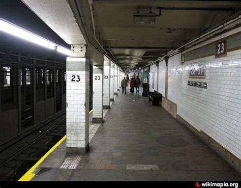 23rd Street Subway Station 46 New York City New York