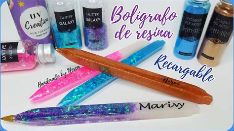 Tutorial Bol Grafos De Resina Recargables Y Personalizados Resin