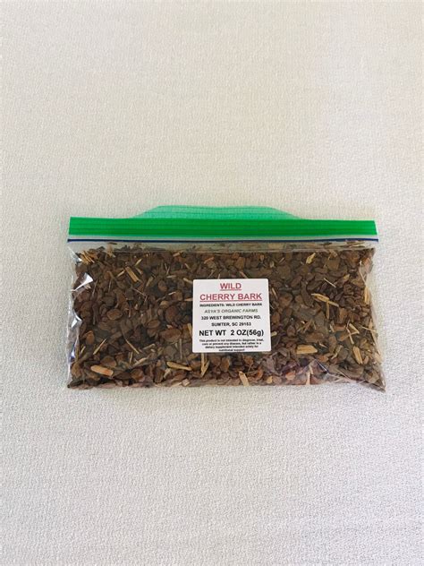 Organic Wild Cherry Bark Tea Etsy