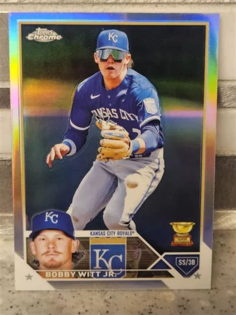 Bobby Witt Jr R Fracteur Topps Chrome Kansas City Royals Eur