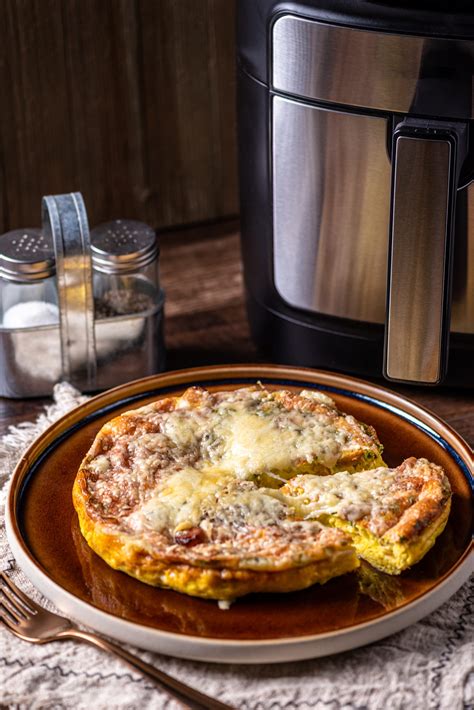 Omelette à la saucisse à lérable au Air fryer Lafleur