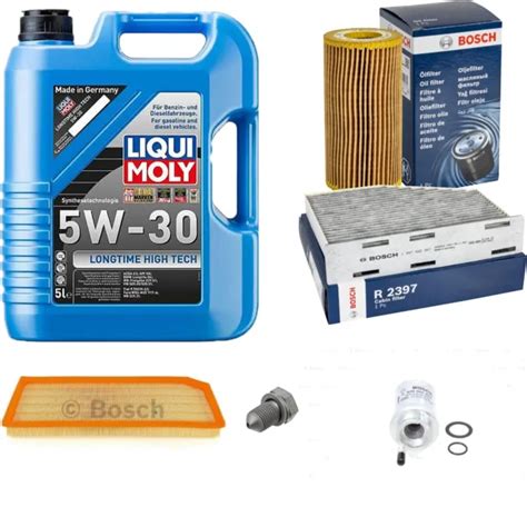 Bosch Inspection Set L Liqui Moly Longtime High Tech W Pour Seat