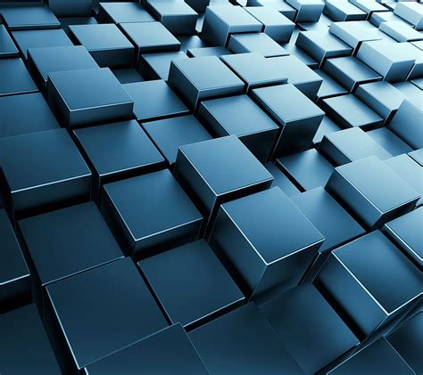 3D Cubes 3d Blocks Cubes Geometry HD Wallpaper Peakpx