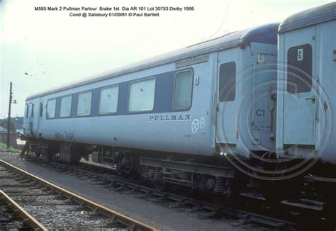 Paul Bartlett S Photographs Pullman Coaching Stock M Pullman