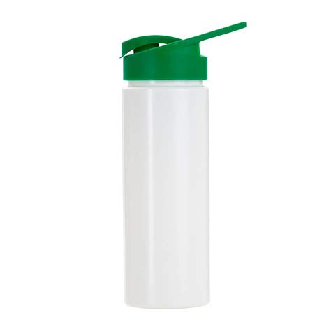 Squeeze de Plástico Branco c Tampa e Alça para Transfer 550ml