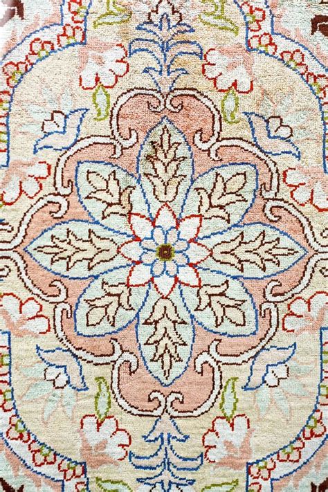 Carpet Detail Stock Image Image Of Wool Floral Oriental 6222631