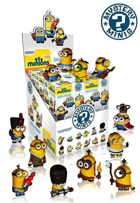 Funko Minions Mystery Minis The Rise Of Gru Mystery Box 12 Packs ToyWiz