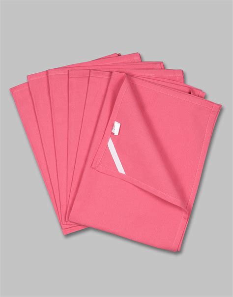 Plain Pink Blank Tea Towels 3 Dozen Julie S Cotton Collection