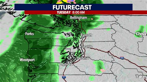 Seattle weather: Showers and cooler temperatures on Tuesday | FOX 13 ...