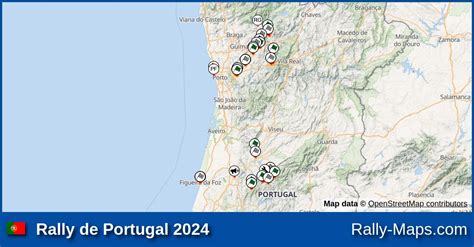 Maps Rally De Portugal Wrc Rally Maps