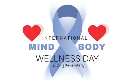 International Mind Body Wellness Day Background Banner Card Poster