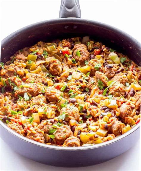 One Pot Wonder Spanish Rice With Chorizo The Wholesome Dish