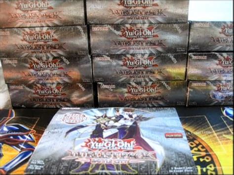 Yugioh Duelist Pack Battle City Box Opening Boxes Case Youtube