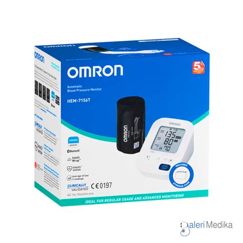 Tensimeter Digital Omron Hem T Bluetooth Garansi Resmi Galeri Medika