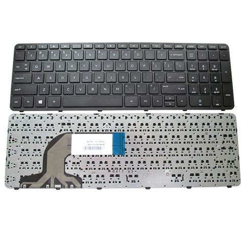 Black Frame Laptop Keyboard Internal For Hp Ar 15 E Laptop Keyboard