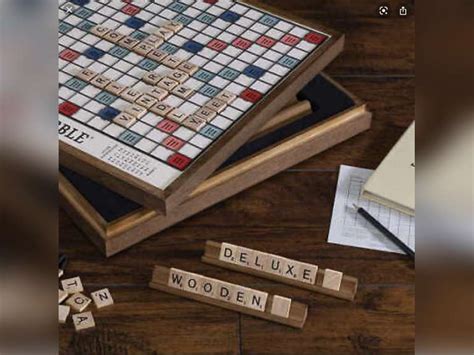 Scrabble deluxe vintage edition 89.99 - Quarter Price