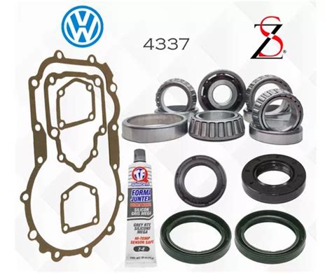 Kit Junta Caja Baleros Retenes Vw Golf Jetta A A V Meses Sin