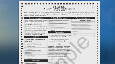 Fast Facts The Questions On Wisconsins Spring 2023 Ballot