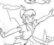 Coloriage Peter Et Wendy Disney Dessin Gratuit Imprimer