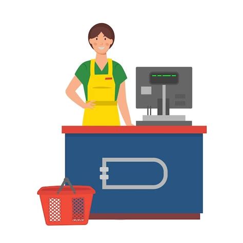 Caixa De Desenho Animado No Supermercado Premium Vector Freepik