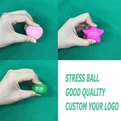 Custom Logo Pu Silicone Stress Ball Promotional Oem Stress Ball - Buy ...