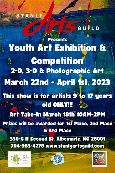 Youth Art Exhibition Competition Stanly County Arts Council