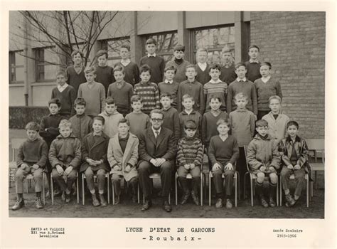 Photo de classe 6éme de 1965 Collège Maxence Van Der Meersch Copains