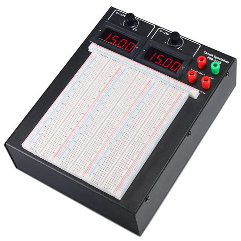 Solderless Breadboard Kit Led Display 2420 Tie Points Pbb 272b