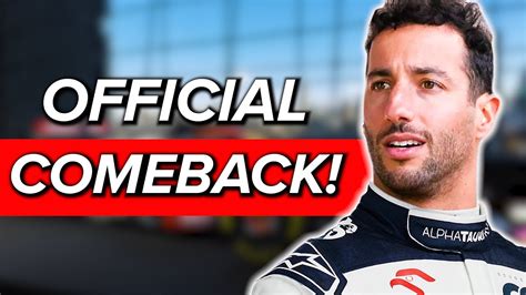 Daniel Ricciardo OFFICIAL NEW SEAT For 2024 REVEALED YouTube