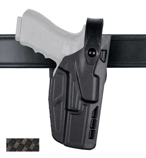 Safariland 7280 Mid Ride Duty Holster Right Hand Stx Basket 7280