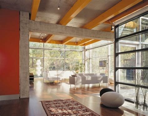 Spectacular Glass House By Architect Thomas Roszak Loft Design Industrial Loft Design Glass