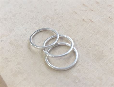 Midi Ring Sterling Silver Midi Ring Sterling Silver Etsy