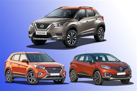 2019 Nissan Kicks Vs Rivals Specifications Comparison Autocar India