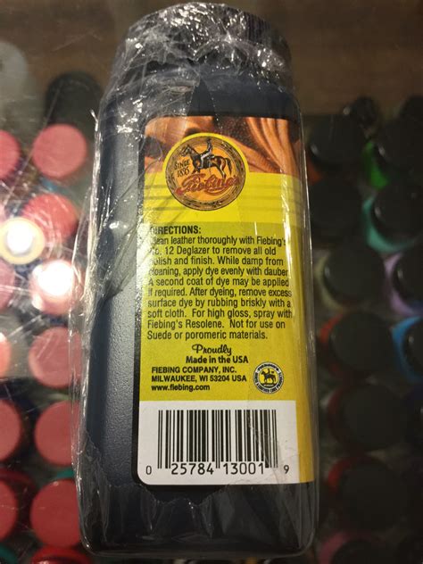 Fiebings Pro Dye Black 4 Fl Oz Jwong Boutique